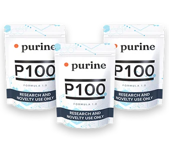 P100 - 3 Pack by Purine - three complete powdered product kits