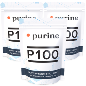 P100 — 3 Pack by Purine — three complete powdered synthetic urine kits
