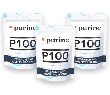 P100 - 3 Pack by Purine - three complete powdered product kits